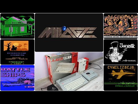 Borsuk Retro Gry TV: ATARI XL/XE - Przegląd Gier Firmy MIRAGE Software #1