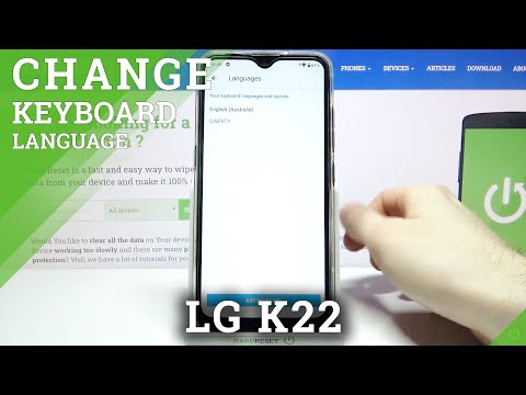 How to Change Keyboard Language in LG K22 – Find Keyboard Dictionary Layout