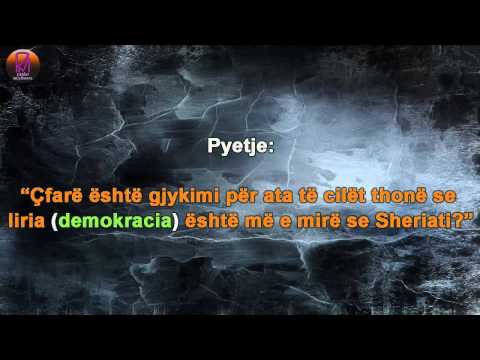 Gjykimi për thënien "Liria është më e mirë se sheriati" - Feuzan