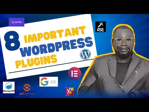 8 IMPORTANT WORDPRESS PLUGINS