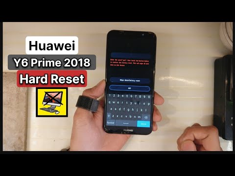 Huawei Y6 Prime 2018 Hard Reset || ATU-L31 Factory Reset Pattern Password Pin Unlock Without PC