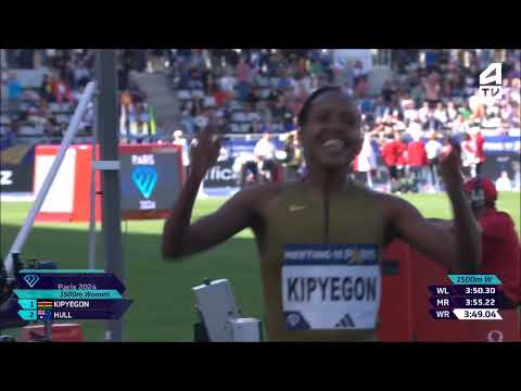 1500m F DL Paris 2024 RM Kipyegon