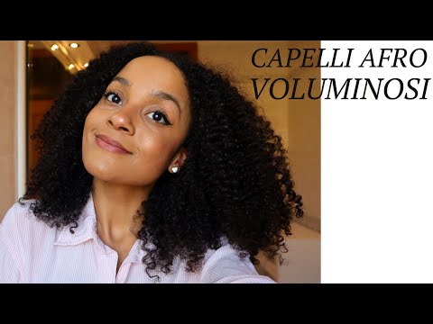 COME AVERE RICCI SUPER VOLUMINOSI !!! - TECNICA PER CAPELLI AFRORICCI - NO CALORE - PRODOTTI AS I AM
