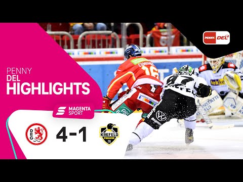 Düsseldorfer EG - Krefeld Pinguine | Highlights PENNY DEL 21/22