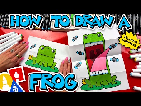 How To Draw A Frog Folding Surprise