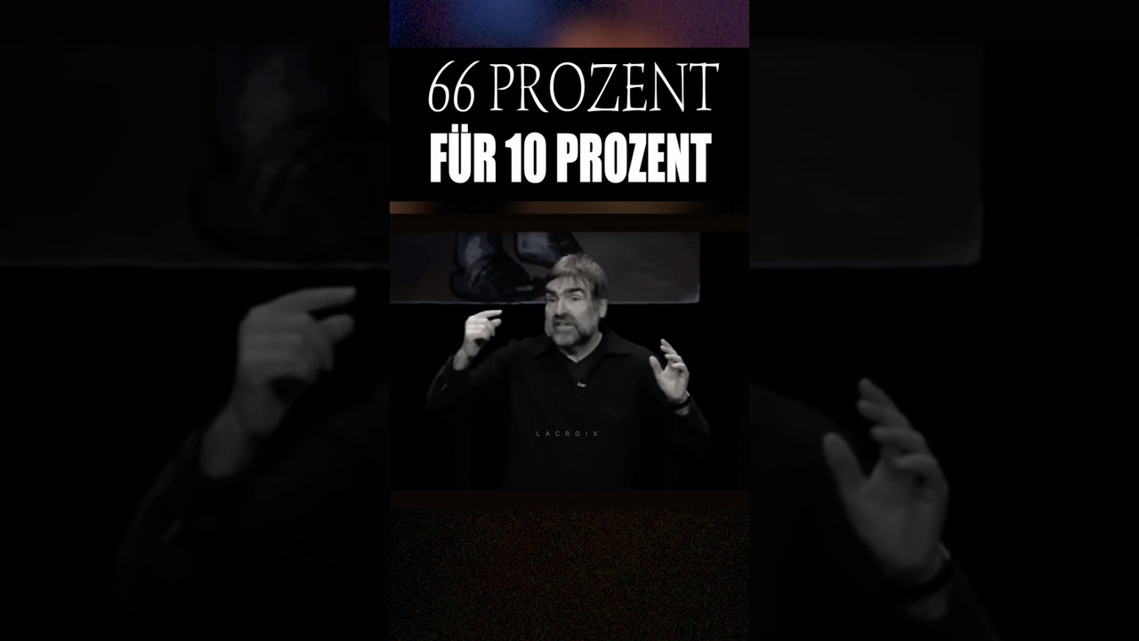 Volker Pispers über Vermögen, Schulden und die Verteilung des Reichtums #lacroix #satire #rente