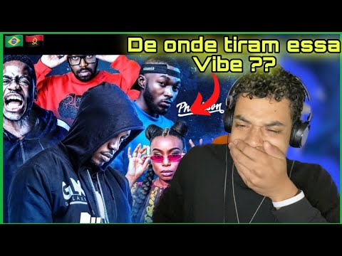 Brasileiro reage a DJI TAFINHA - SPITTER FT. CFK , LOOK CEM , MAMY E PHEDIISON  [ duetos ] Vol 2 #1