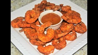 Creole Fried Shrimp - Air Fryer Fried Shrimp Recipe