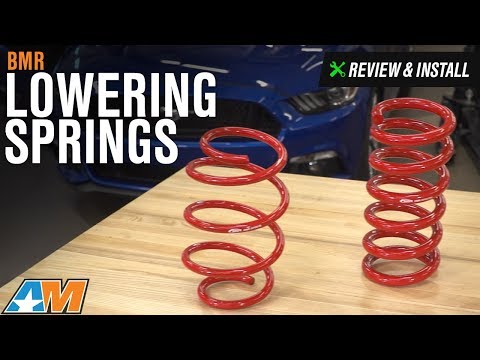 2015-2017 Mustang BMR Lowering Springs - Performance Review & Install