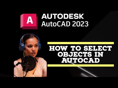 1-4 How to select objects in AutoCAD (AutoCAD Tutorial)
