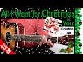 ALL I WANT FOR CHRISTMAS IS YOU Mariah Carey GUITAR Cover MusikMan N 067