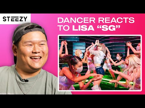 Dancer Reacts to BLACKPINK LISA 'SG' Dance Challenge | STEEZY.CO