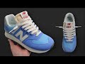 HOW TO LOOSELY LACE NEW BALANCE 574 Easy Loose Lace Tutorial