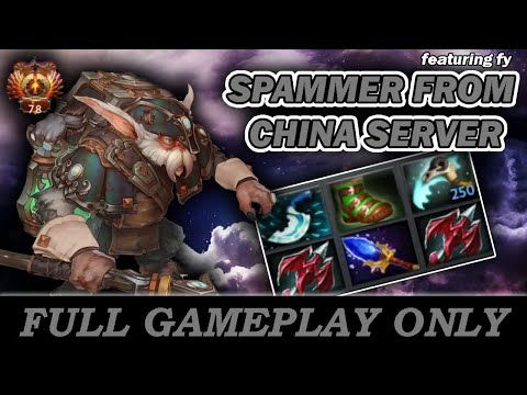 Meepo Spammer From China Server - Full Gameplay Meepo #118