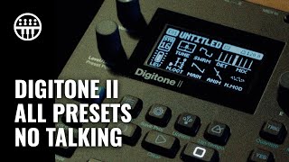 Video thumbnail for Digitone II All Preset Patterns (No Talking) | Thomann by Thomann Synthesizers