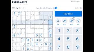 Killer Sudoku Expert Level