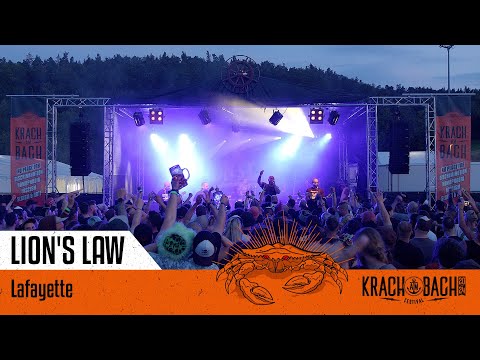Lion's Law - Lafayette live @ Krach am Bach Festival 2024 (Live Video 4K)