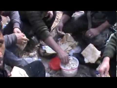 إفطار عناصر كتيبة أهل الأثر الإسلامية في جبهة الفرقة في ريف الرقة