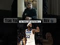 Trae Young responds to Pat Bev 😳 (via @TraeYoung