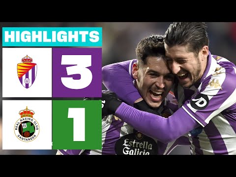 Resumen de Real Valladolid vs Racing Matchday 24