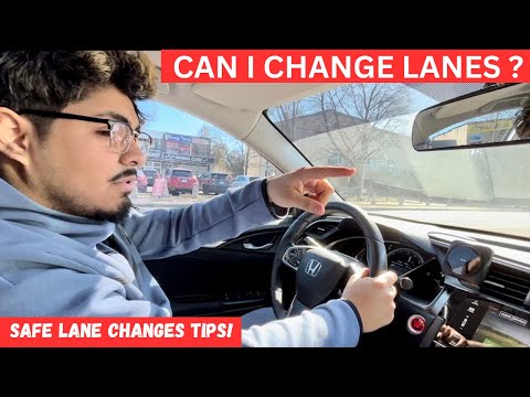 How to Change Lanes Smoothly and Safely || Lane Changing Tips || Beginner Driver Lesson#g2test