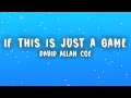 David Allan Coe - If This Is Just a Game (Lyrics)