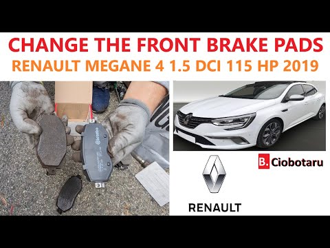 HOW TO CHANGE THE FRONT BRAKE PADS ON A RENAULT MEGANE 4 (2019)