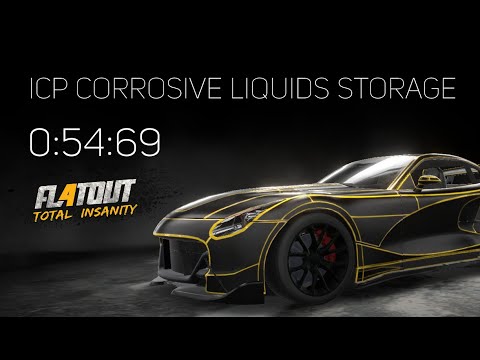 FlatOut 4 - ICP Corrosive Liquids Storage - Time Trial - 0:54:690