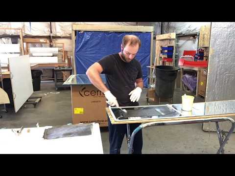How to make a simple carbon fiber panel