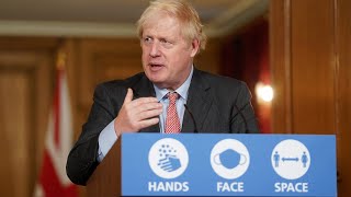 video: Boris Johnson says 'we won't throw in the sponge' amid 'clear local peaks'