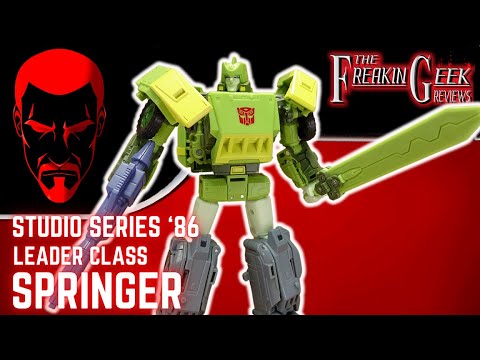 Studio Series '86 Leader SPRINGER: EmGo's Transformers Reviews N' Stuff