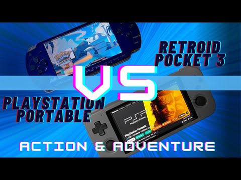 PlayStation Portable VS Retroid Pocket 3: Action & Adventure | PSP | Android | Emulation