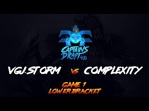 VGJ.Storm vs Complexity Game 1 - Captains Draft 4 NA Qualfiers LB Finals