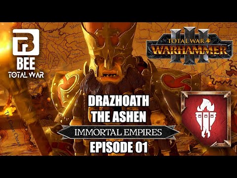 The Legion Marches-Total War:Warhammer III-Drazhoath The Ashen-Chaos Dwarf [IE] Ep#1