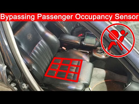Bypassing the Passenger Occupancy Sensor, Pressure Sensor, Pressure Plate, Eliminating Airbag Light