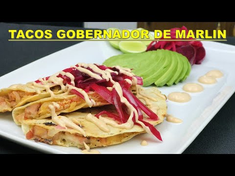 Tacos Gobernador de Marlin 3 recetas en 1
