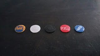 DIY Buttons | How To Recycle Plastic Bottle Caps Into Buttons