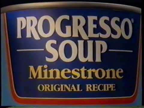 1987 Progressio Soup "There's No Soup Like Progresso" TV Commercial