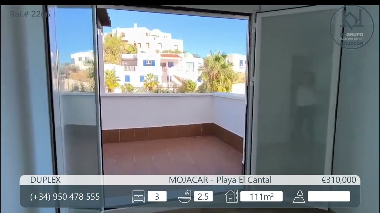 Duplex for sale in Mojácar Playa - 2266