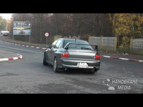 Piotr Brzoskowski, Mitsubishi Lancer Evo IX - VI SuperOES Tor Poznań - 10.11.2018
