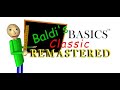 Baldi's Basics Classic Remastered Schoolhouse Trouble! (NULL Boss Fight Music) 1 Hour