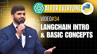 #34- LangChain Introduction & Basic Concepts | Getting Started with LLM Apps