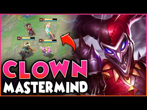 THE CLOWN PRINCE MASTERMIND AT WORK!