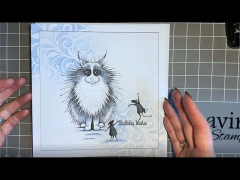 Birthday Wishes with Noof by Jo Rice - A Lavinia Stamps Tutorial