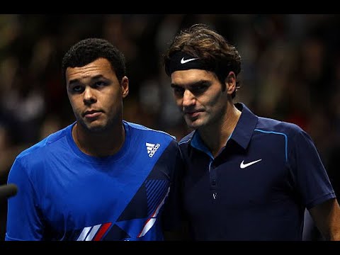Roger Federer vs Jo-Wilfried Tsonga - ATP World Tour Finals 2011 Round Robin: Highlights