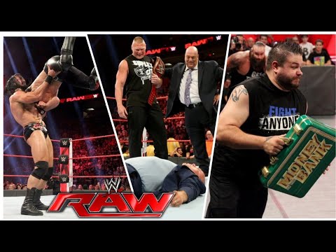 WWE Monday Night Raw 30th/July/18 full Show highlightsHD.. WWE Monday night Raw