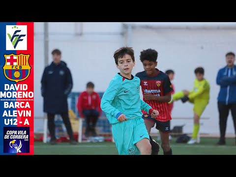 David Moreno Barca Alevin U12 A [4⚽+4🅰️] | Copa Vila Corbera