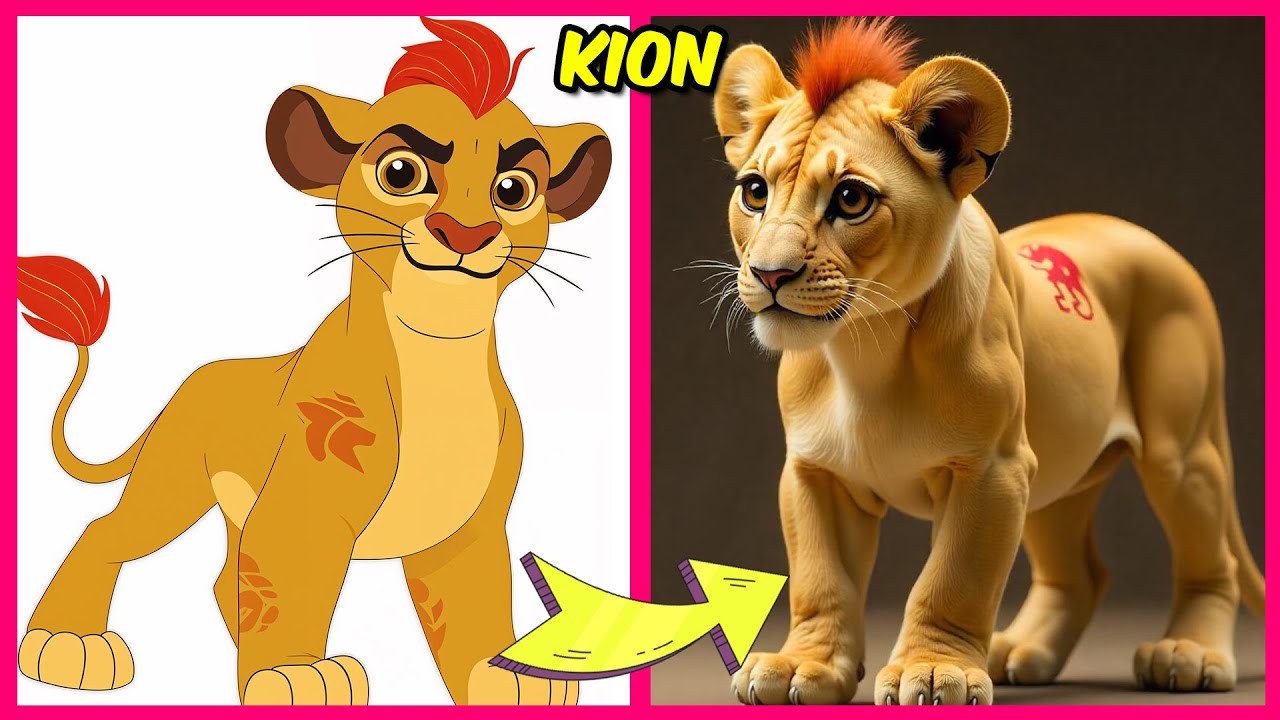 Lion Guard Characters in Real Life🦁+ Guess By their Emoji Quiz + Their Favorite Snacks & More!