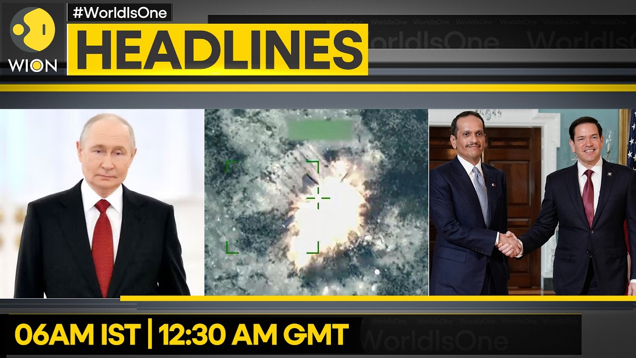 Russia-Ukraine War | Putin: Ukraine War Winding Down | Iran Threatens US Sites in West Asia | WION