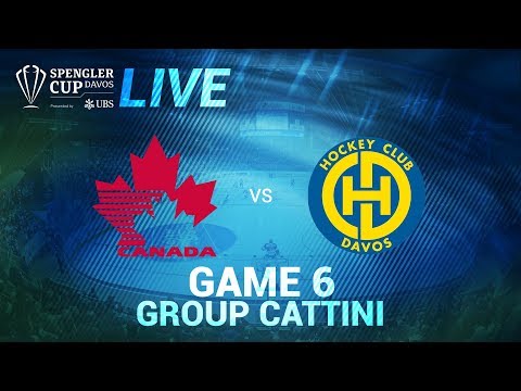 Team Canada vs. HC Davos | Game 6 | Spengler Cup Davos 2019